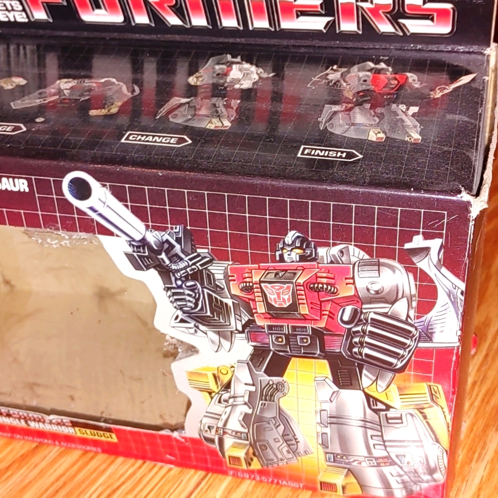 TRANSFORMERS 80S VINTAGE DINOBOT BOX SLUDGE Value $130